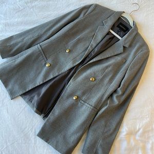 Banana Republic Gray Blazer